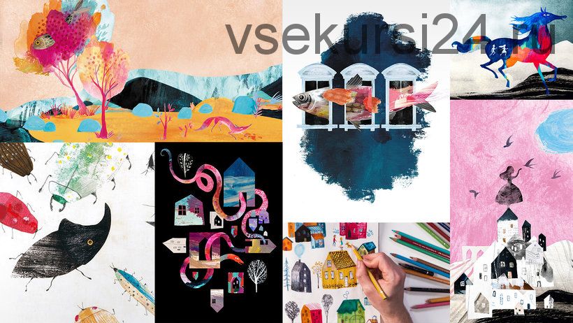 [Domestika] Illustration Techniques to Unlock your Creativity (Adolfo Serra)