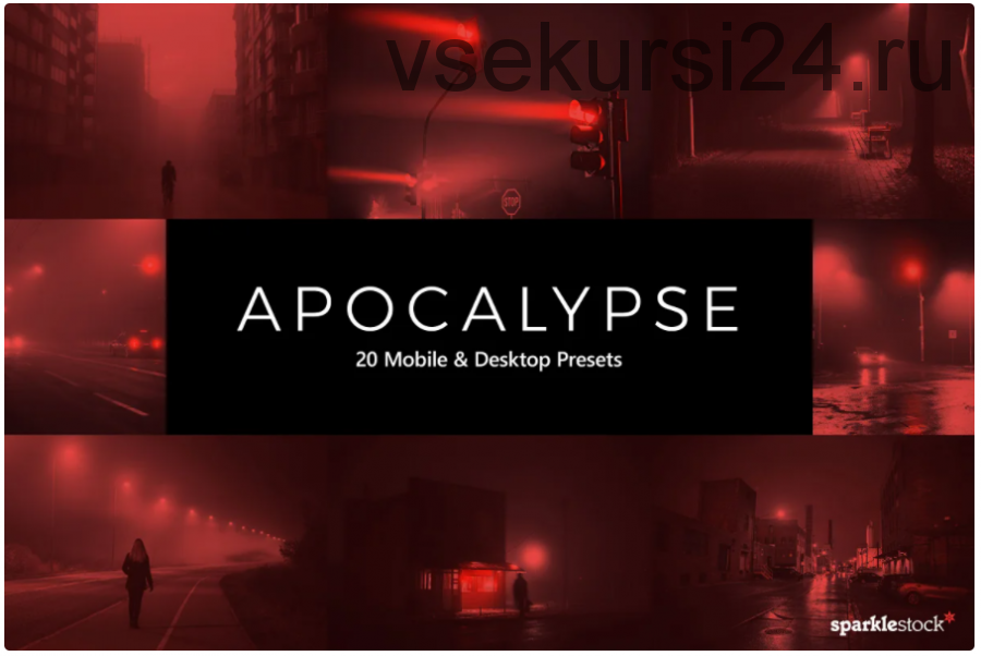 [Creativemarket] 20 Apocalypse LR Presets and LUTs