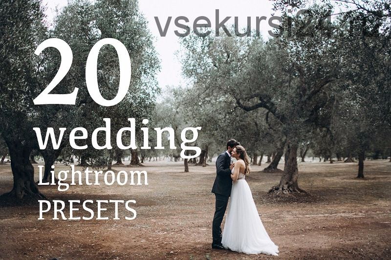 [CreativeMarket] Топ 20 свадебных пресетов для Lightroom/ Top 20 Wedding Lightroom Presets, 2017