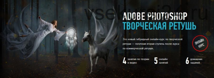 [Profile Virtual School] Adobe Photoshop, творческая ретушь. Январь-февраль 2020 (Александр Чалдрян)