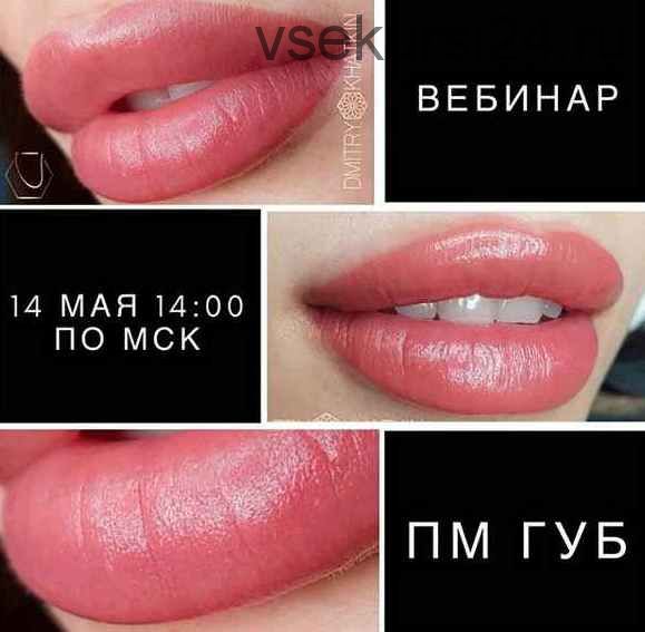 Вебинар ПМ Губы (Дмитрий Хаткин)