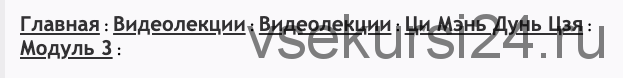 Ци Мень Дунь Дзя. Модуль 3. Поиск людей и Погода (Бронислав Виногродский)