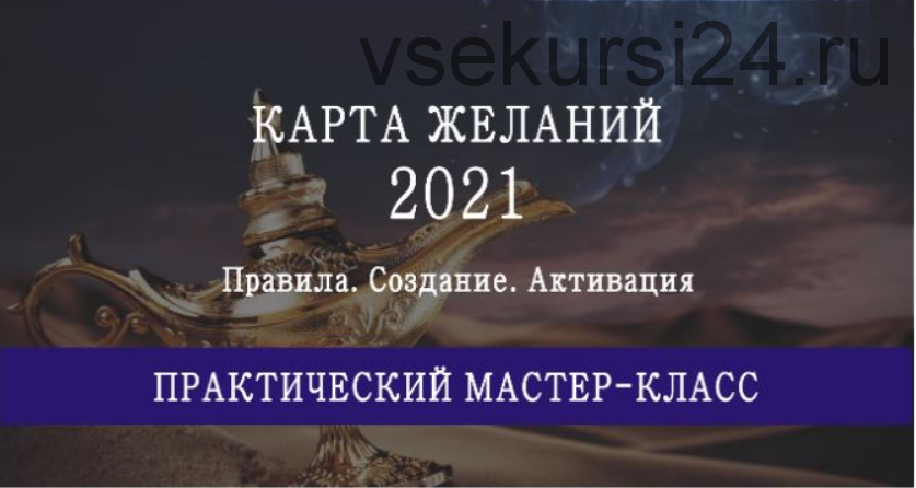 Инструкция по времени и секторам размещения карты желаний на 2021 год (Мария Щербакова)