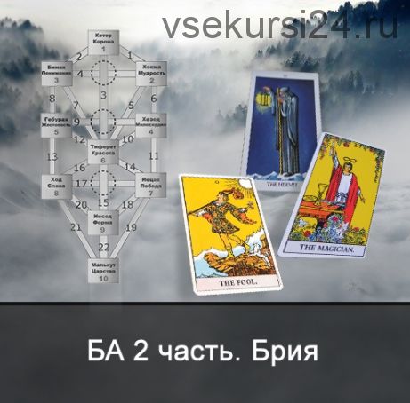 [Школа Меньшиковой] 1 Курс Таро Большие Арканы. 2 этап – мир Брия (Ксения Меньшикова)