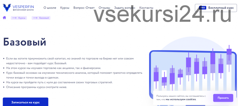 [Vesperfin] Курс Базовый. Обновленный. Июнь 2021 (Арина Веспер)