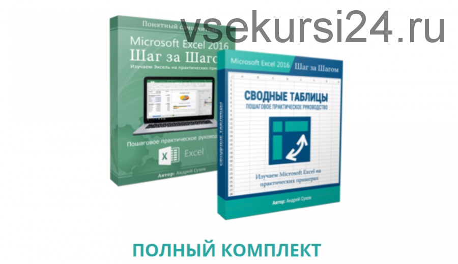 Microsoft Excel 2016 Шаг за Шагом. Базовый + Сводные таблицы (Андрей Сухов)