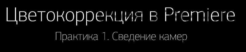 [amlab.me] Цветокоррекция в Premiere. Практика 1 (Александр Амбалов)