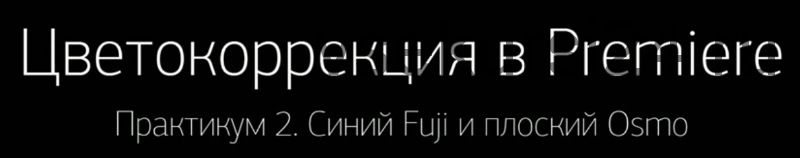 [amlab.me] Цветокоррекция в Premiere. Практика 2 (Александр Амбалов)