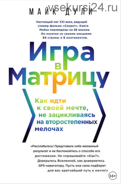 Игра в матрицу. Как идти к своей мечте, не зацикливаясь на второстепенных мелочах (Майк Дули)