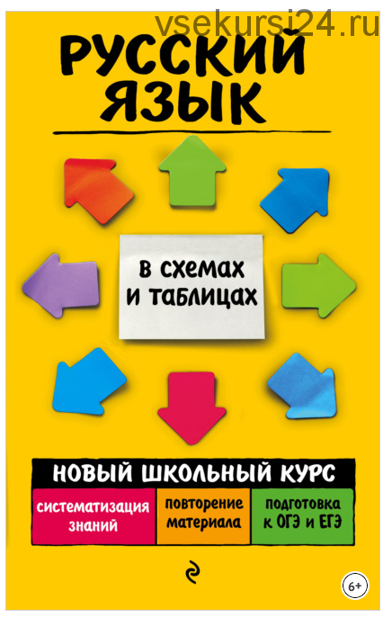 Русский язык. Новый школьный курс в схемах и таблицах (Александра Руднева)