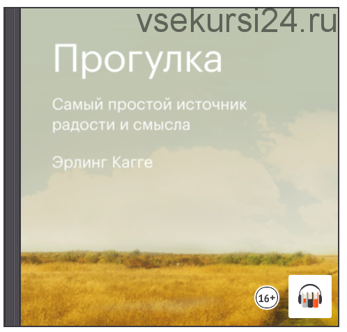 [Аудиокнига] Прогулка. Самый простой источник радости и смысла (Эрлинг Кагге)