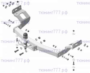 Фаркоп (тсу) Мотодор, крюк на болтах