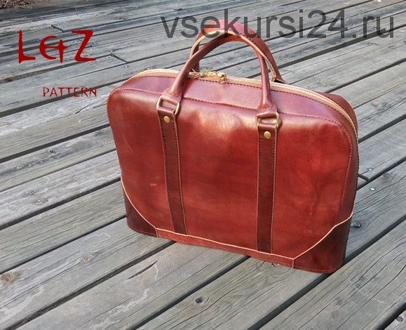 Брифкейс из кожи, модель BDQ-34 (LetZ pattern)