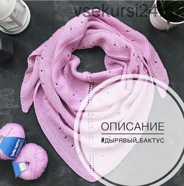 Дырявый бактус (mamaeva.knit)