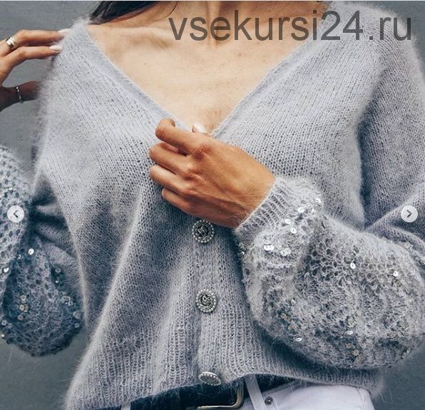 Кардиган 'Onemillion' (galiney_knitwear)