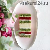 Рецепт / техника 'Шпинат-клубника-мята-лайм' (Дарья Костияйнен)