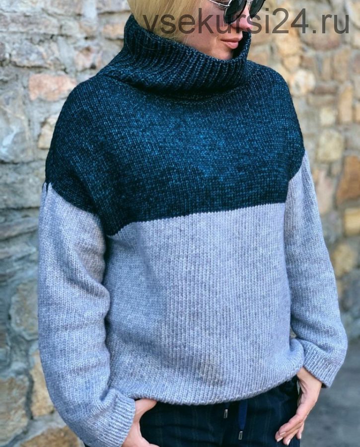 Свитер Ski sweater (Ксения Маликова)