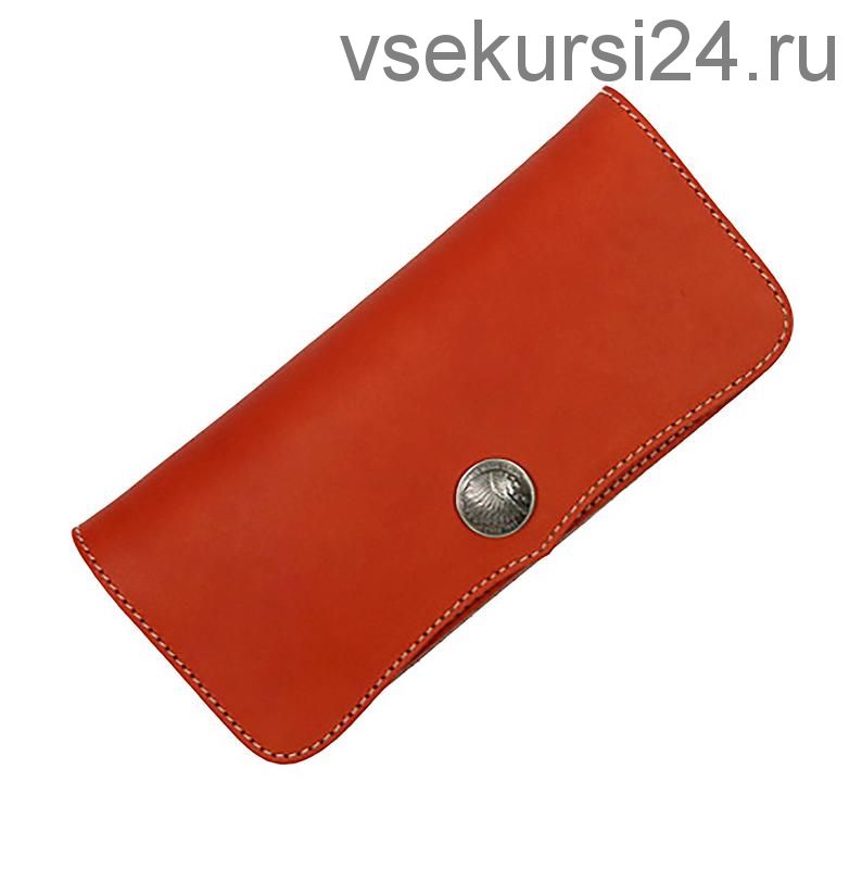 Выкройка кожаного кошелька «Red Mood» [LeatherDIYStudio]