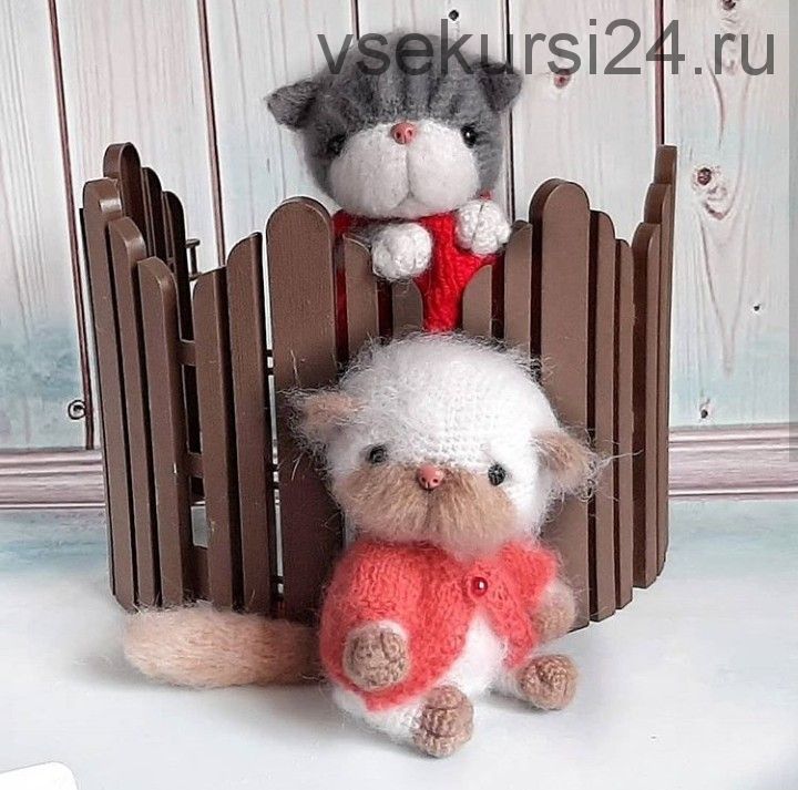 [artziko_toys] Мастер-класс по вязанию крючком «Котопузики» (Зинаида Бырина)