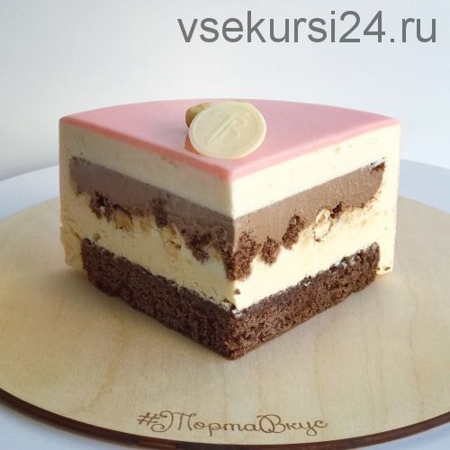 [Cake Pro] Видео урок и техкарта Муссовый Торт 'Диабелла' (Александра Овешкова)