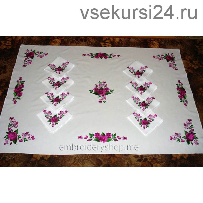 [Embroidery shop] Комплект «Розы» abs0019 (mina)