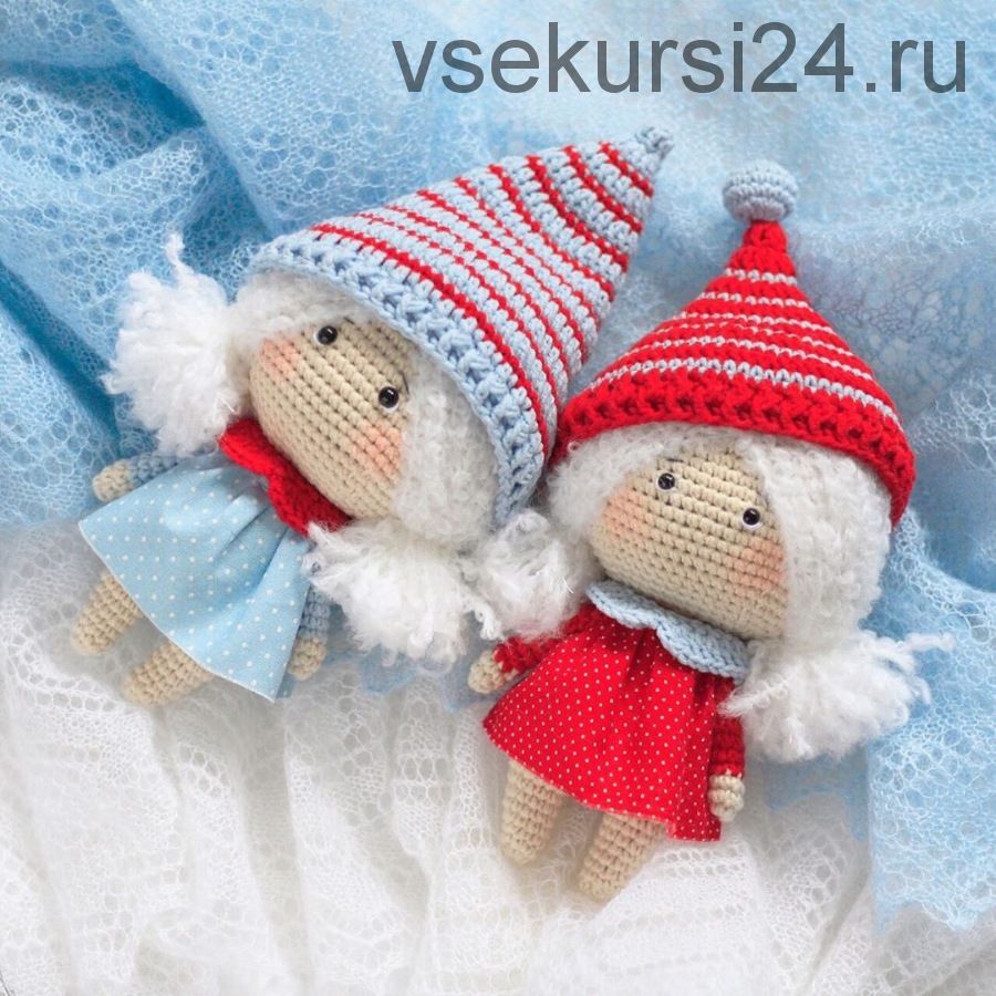 [Игрушки] Новогодние куколки (happydolls_handmade)