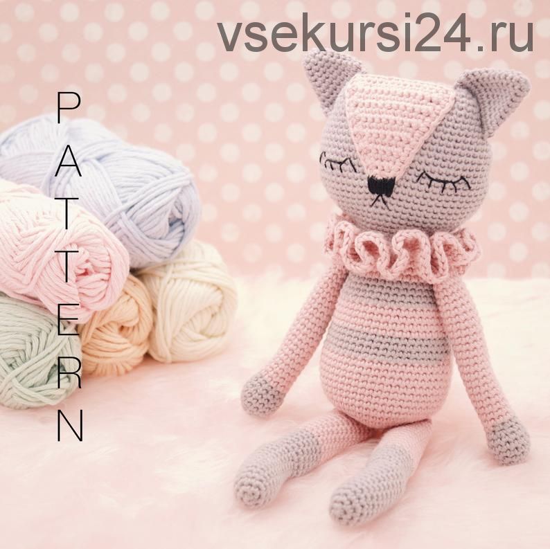 [Игрушки] Sienna the kitten / Кошечка Сиенна (TheLittleHookCrochet)