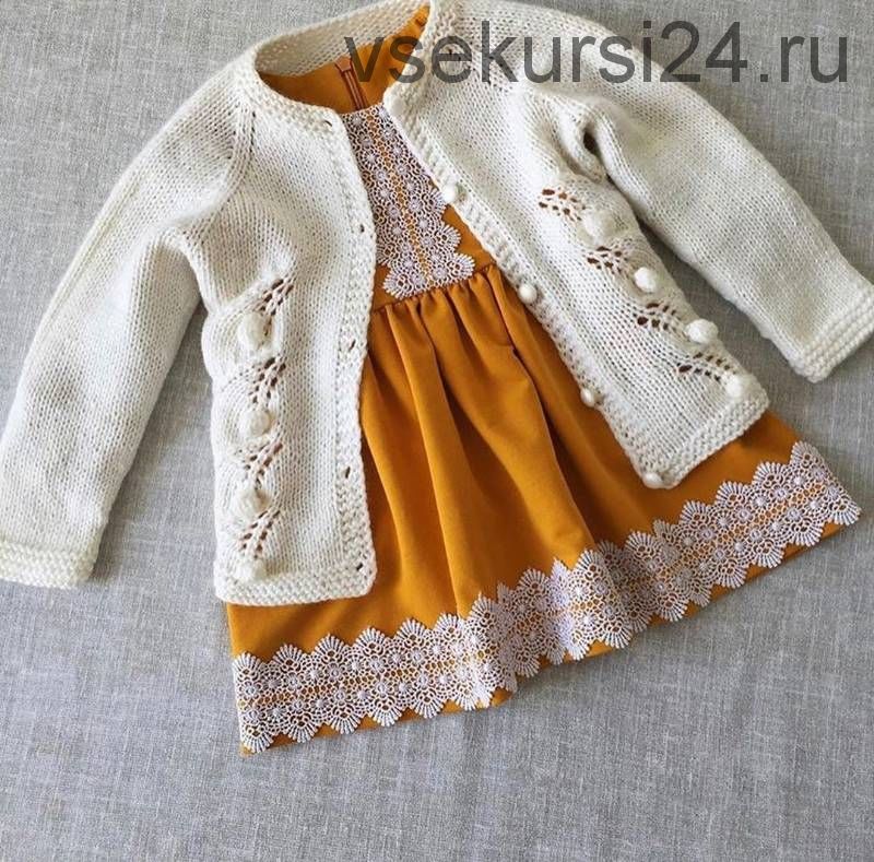 [Вязание] Детский кардиган «Bubble berry cardi» (Елена Крупнова)