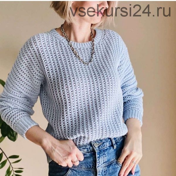 [Вязание] Джемпер Lace Cloud (Светлана Кочкина)