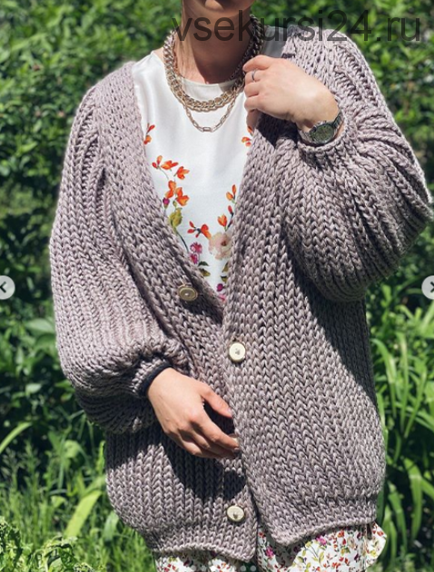 [Вязание] Кардиган «Mari_kardi_pattern» (grenka87knit)