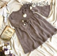 [Вязание] Платье «My feelfree» (mikky_kids_crochet)