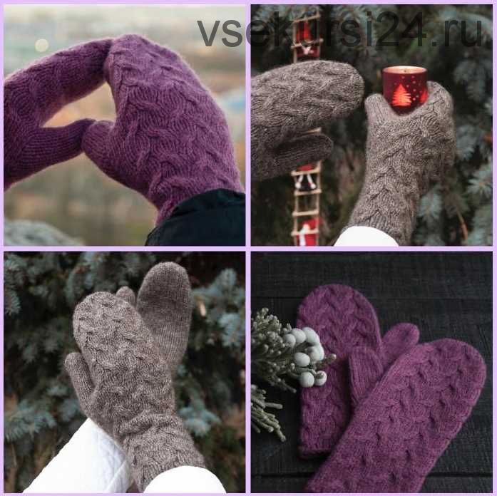 [Вязание] Варежки Easy Cables Mittens (Таня Мулокас, knitterra)