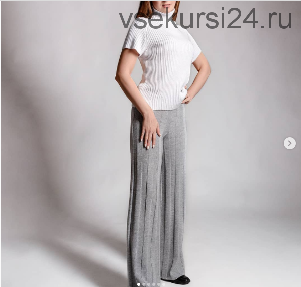 Брюки вязаные (Любовь Ятчук) @lubov_lumoda