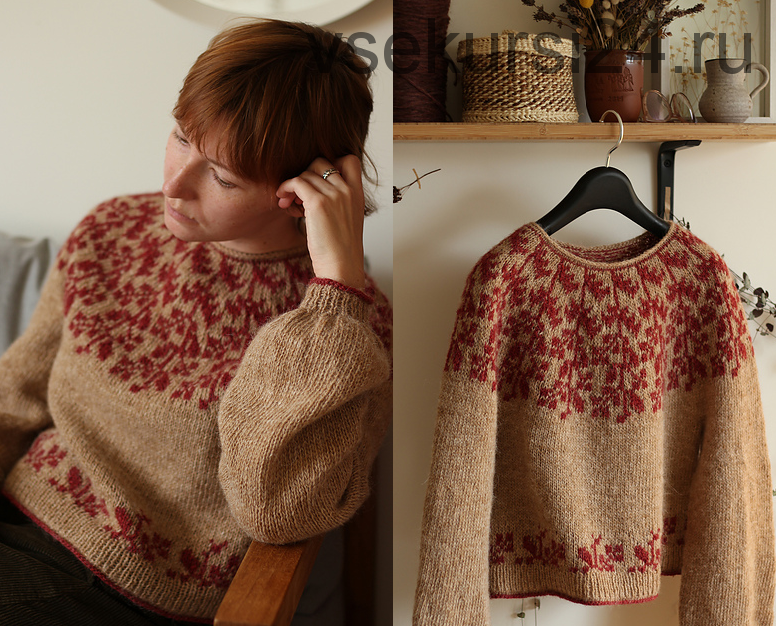 Джемпер «Between petals pullover» (Teti Lutsak)