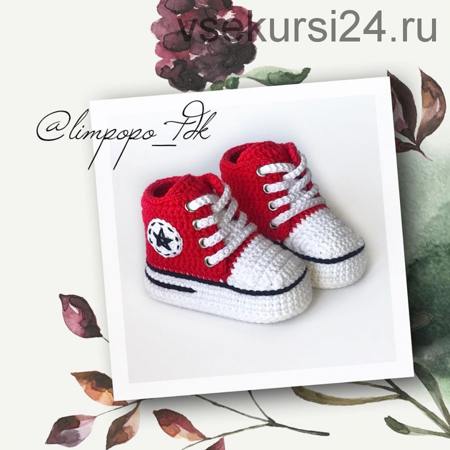 Пинетки-кеды Converse (limpopo_tdk)