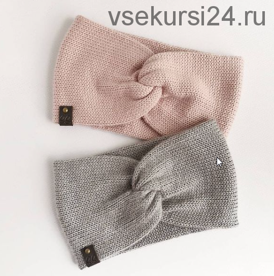 Повязка «Knot bend» (yanaseliverstova.knitwearhouse)