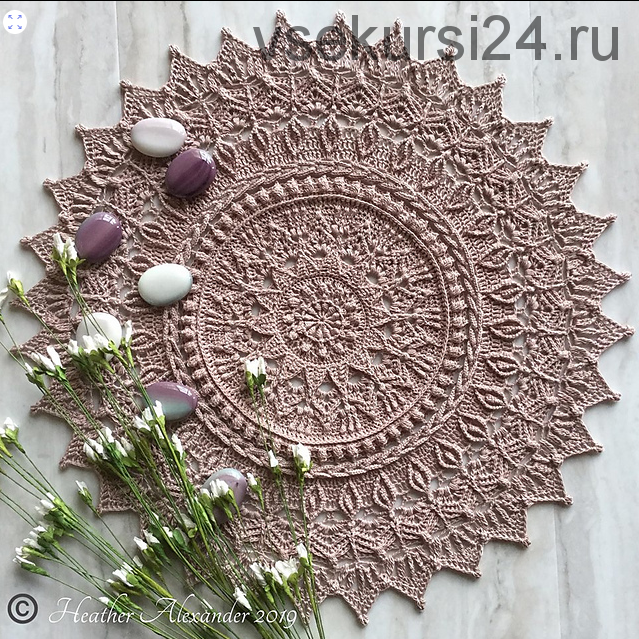 Салфетка 'Верба' (Vyugova Svetlana)