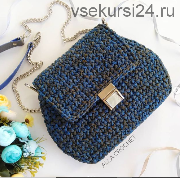 Сумка-кроссбоди из шнура (alla_crochet_handmade_bags)