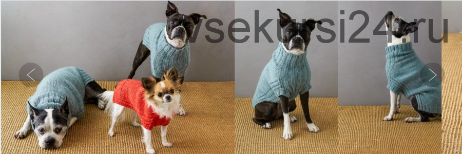 Свитер для собак «Lucky Dog Swea» [Ravelry Logo]