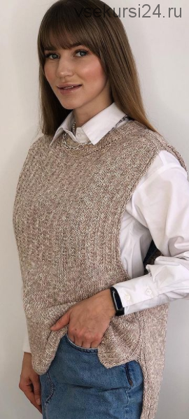 Жилет 'thebest_vest' (pank_ova.knitting)