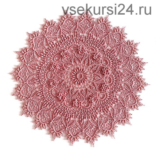 [Ravelry] Салфетка крючком Beatrice doily (Tanya Vinamor)