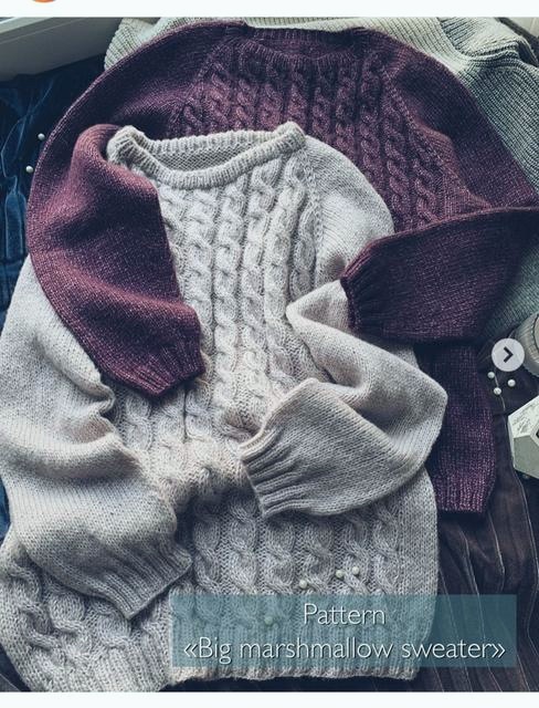 [Вязание] Мастер класс Свитер Big Marshmallow sweater (lubli.knit)