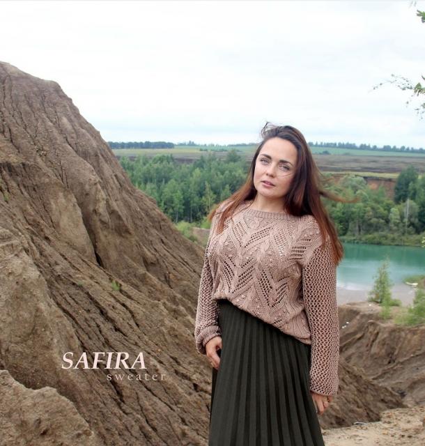 [Вязание] Свитер «Safira» (byba_mk)