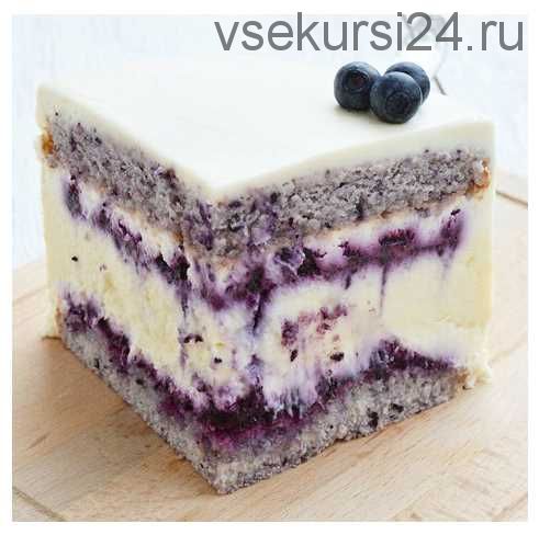 Техническая карта торт «Черничный с чизкейком» (selfsweets_spb)