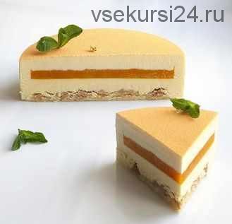 [cake pro] Муссовый чизкейк 'Нежный персик' (Александра Овешкова)