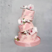 [gala.cake.couture] РОЗОВЫЙ ТОРТ. (Галина Егиазарян)