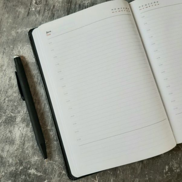 Ежедневник Duncan черный