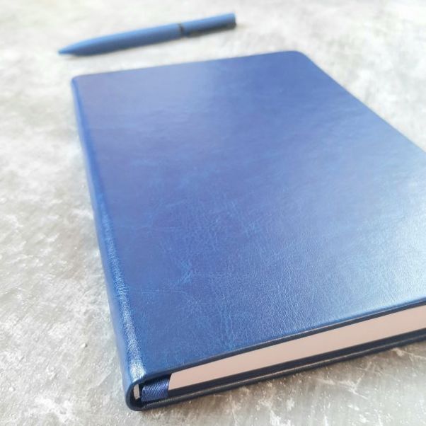 Ежедневник Duncan темно-синий