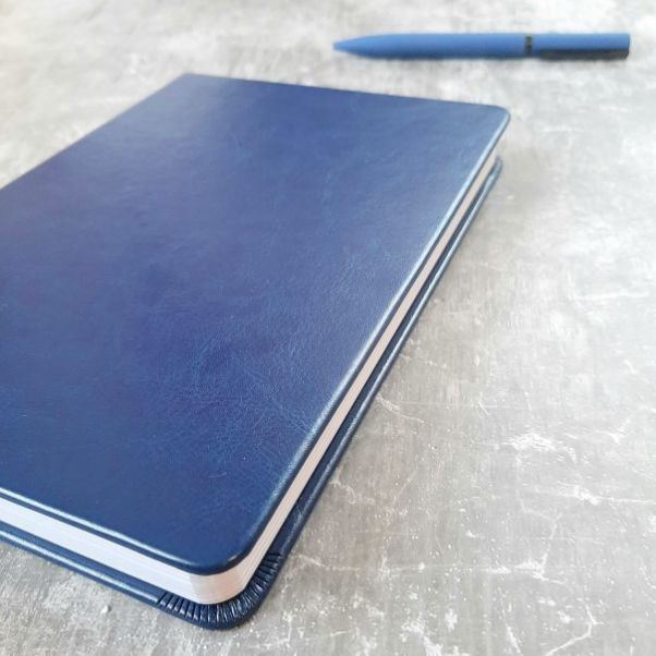 Ежедневник Duncan темно-синий