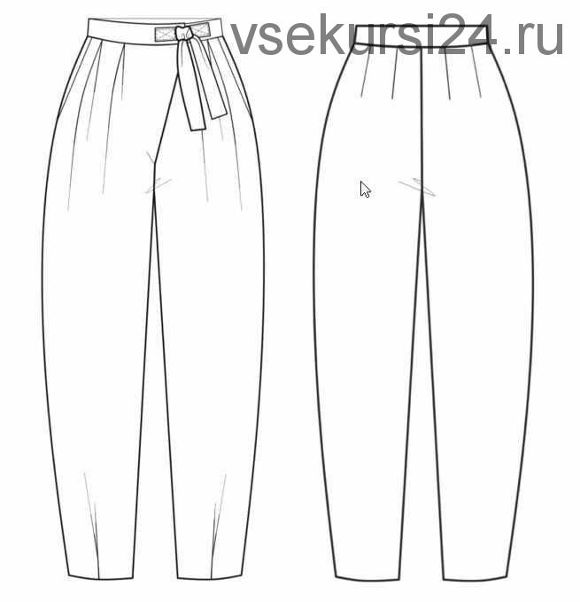 [LaForme] Брюки 0720. Размер 44, рост 164 (Софья Ерашевская)